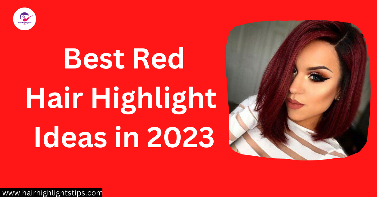 red hair highlight